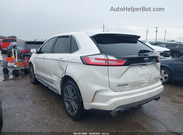 2FMPK3K9XKBB69168 2019 FORD EDGE White Rear left