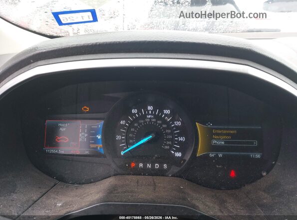 2FMPK3K9XKBB69168 2019 FORD EDGE White Rear seats view