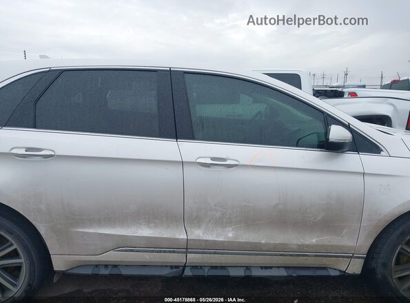 2FMPK3K9XKBB69168 2019 FORD EDGE White Rear interior view