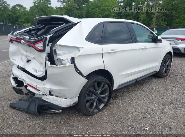 2FMPK4AP0JBB36202 2018 FORD EDGE White უკანა მარჯვენა