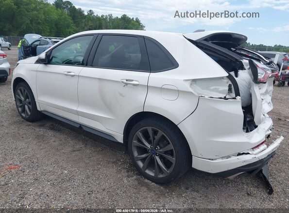 2FMPK4AP0JBB36202 2018 FORD EDGE White უკანა მარცხენა