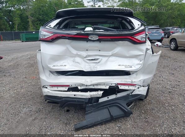 2FMPK4AP0JBB36202 2018 FORD EDGE White წინა ხედი