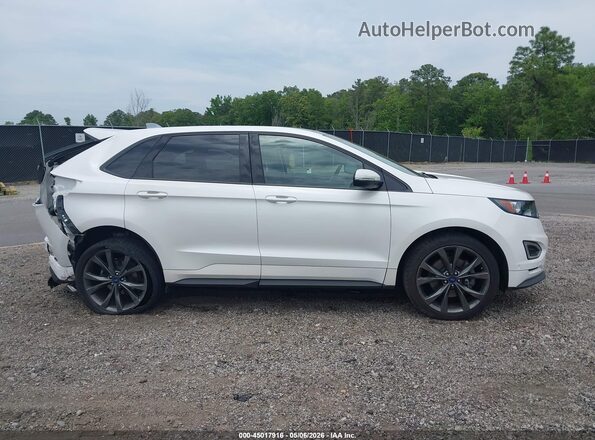 2FMPK4AP0JBB36202 2018 FORD EDGE White სალონის 360-გრადუსიანი ხედი