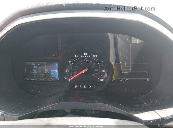 2FMPK4AP0KBC20778 2019 FORD EDGE White Вид задніх сидінь