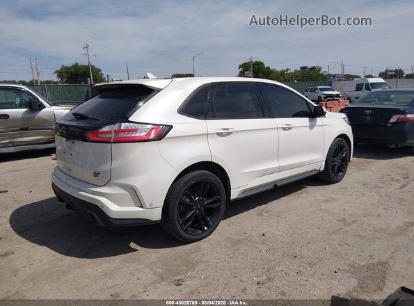 2FMPK4AP0KBC20778 2019 FORD EDGE White Задня права чверть