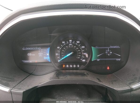 2FMPK4AP1GBB73350 2016 FORD EDGE Black Widok tylnych siedzeń