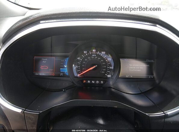 2FMPK4AP1LBB31917 2020 FORD EDGE Черный Вид задних сидений