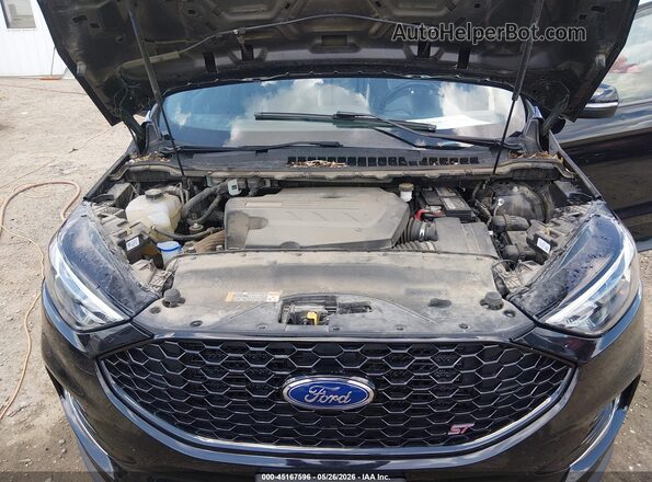 2FMPK4AP1LBB31917 2020 FORD EDGE Черный Вид сзади