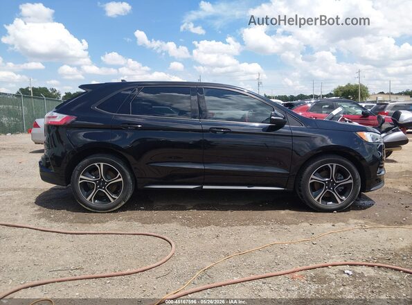 2FMPK4AP1LBB31917 2020 FORD EDGE Черный Вид задней части салона