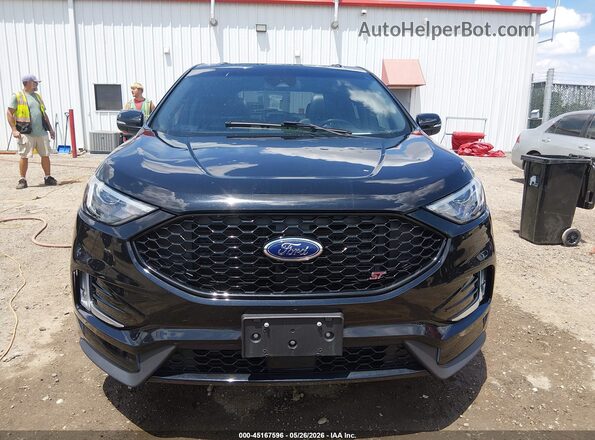2FMPK4AP1LBB31917 2020 FORD EDGE Черный Вид щитка приборов
