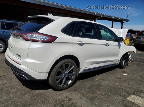 2FMPK4AP2JBB84459 2018 FORD EDGE Белый 