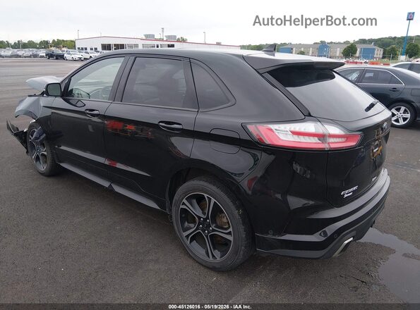 2FMPK4AP3KBC36120 2019 FORD EDGE Black Tył lewy