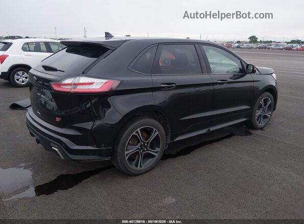2FMPK4AP3KBC36120 2019 FORD EDGE Black Tył prawy
