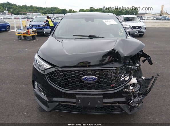 2FMPK4AP3KBC36120 2019 FORD EDGE Black Widok zestawu wskaźników