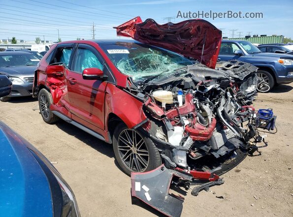 2FMPK4AP3LBA32533 2020 FORD EDGE Red 