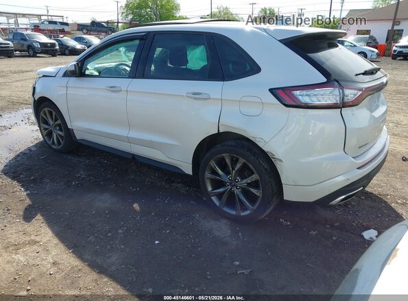 2FMPK4AP4GBC50356 2016 FORD EDGE Белый Задняя левая четверть