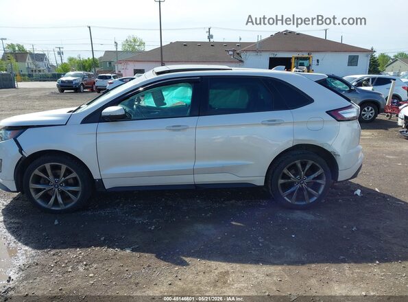 2FMPK4AP4GBC50356 2016 FORD EDGE Белый Панорамный вид салона 360°