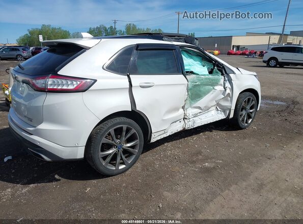 2FMPK4AP4GBC50356 2016 FORD EDGE Белый Задняя правая четверть