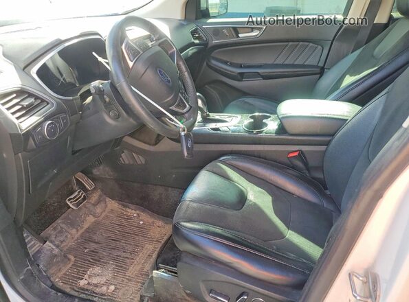 2FMPK4AP4JBB95172 2018 FORD EDGE Белый Вид салона спереди
