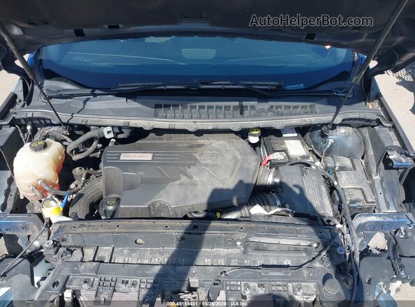 2FMPK4AP4KBB26984 2019 FORD EDGE Blue Vista trasera
