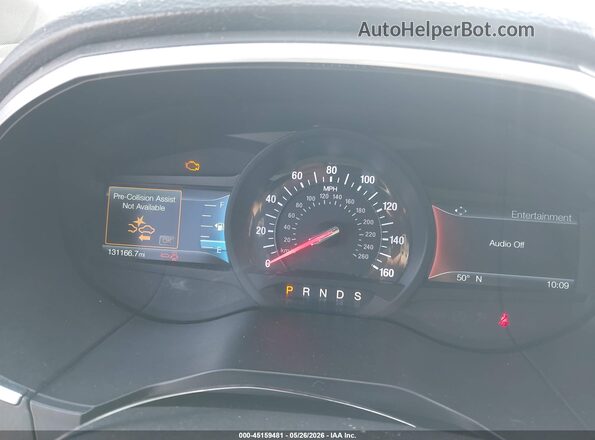 2FMPK4AP4KBB26984 2019 FORD EDGE Blue Vista de los asientos traseros