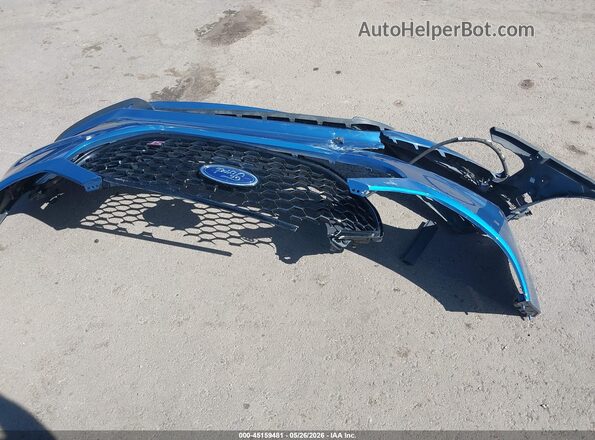2FMPK4AP4KBB26984 2019 FORD EDGE Blue Vista del cuadro de instrumentos