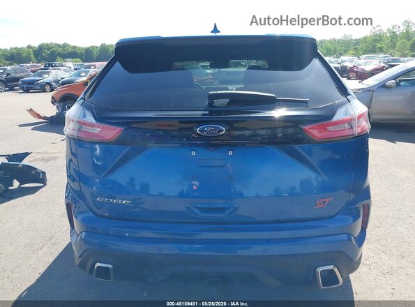 2FMPK4AP4KBB26984 2019 FORD EDGE Blue 