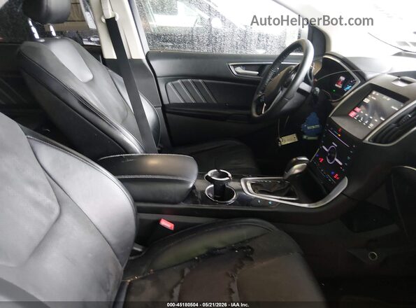 2FMPK4AP5GBC03871 2016 FORD EDGE White Vista interior delantera