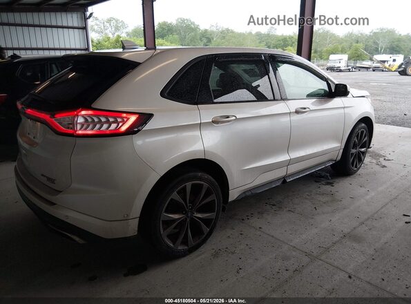 2FMPK4AP5GBC03871 2016 FORD EDGE White Trasero derecho