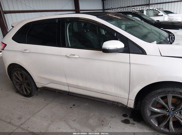 2FMPK4AP5GBC03871 2016 FORD EDGE White Vista interior trasera