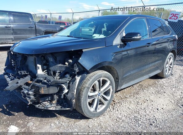 2FMPK4AP5GBC10044 2016 FORD EDGE Dark Blue 
