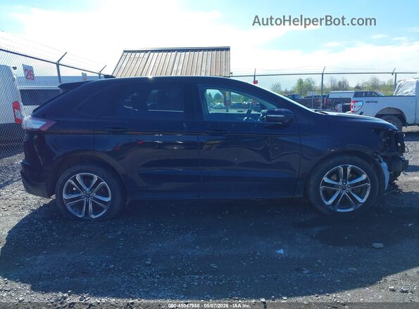 2FMPK4AP5GBC10044 2016 FORD EDGE Dark Blue 