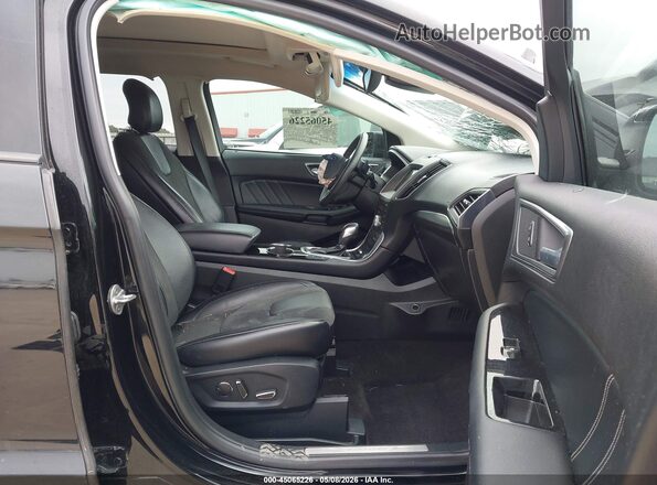 2FMPK4AP5JBC62555 2018 FORD EDGE Black Սալոնի դիմացի տեսք