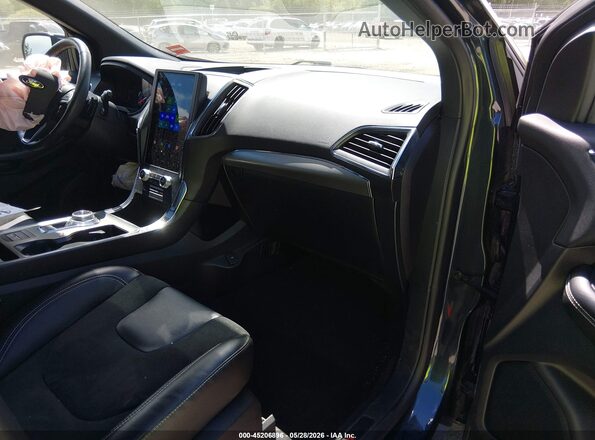 2FMPK4AP5RBA14172 2024 FORD EDGE Black წინა სალონის ხედი