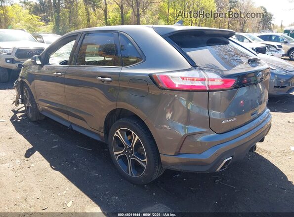 2FMPK4AP6KBC49959 2019 FORD EDGE Gray Հետևի ձախ