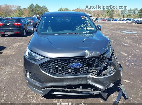2FMPK4AP6KBC49959 2019 FORD EDGE Gray Սարքավորումների վահանակի տեսք