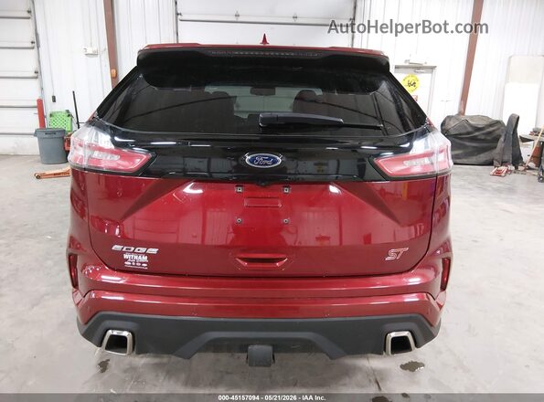2FMPK4AP9KBC58901 2019 FORD EDGE Red 