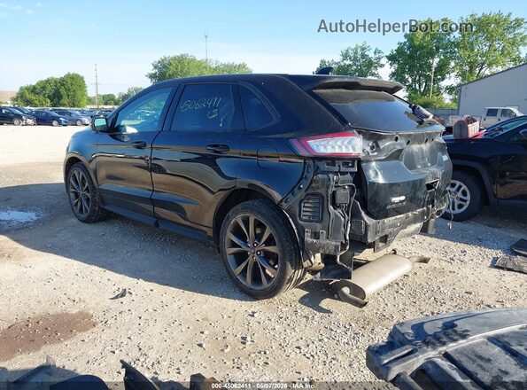 2FMPK4APXGBC09973 2016 FORD EDGE Black უკანა მარცხენა