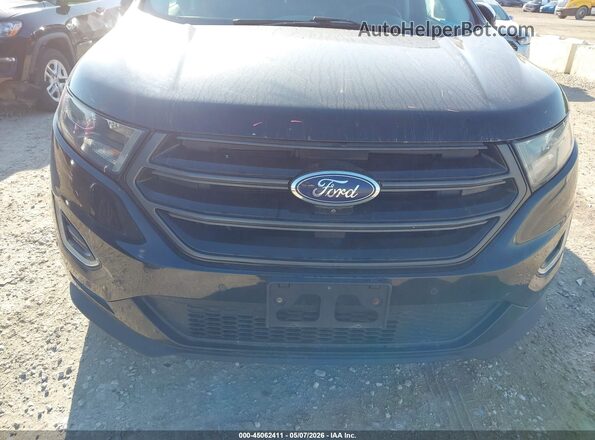 2FMPK4APXGBC09973 2016 FORD EDGE Black წინა ხედი