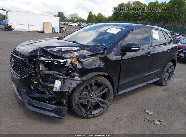 2FMPK4APXNBA95177 2022 FORD EDGE Black Передня ліва чверть