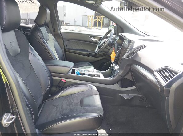 2FMPK4APXNBA95177 2022 FORD EDGE Black Вид салону спереду