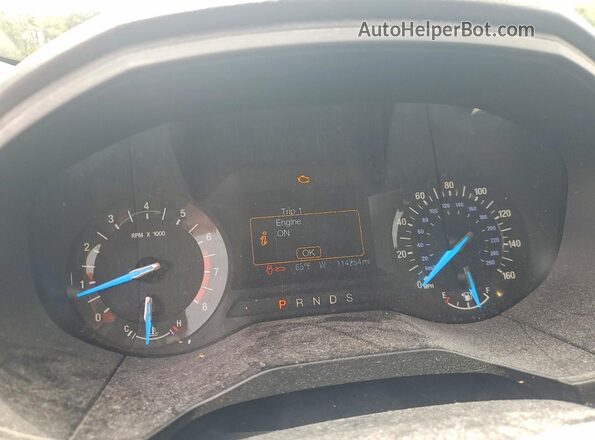 2FMPK4G91GBC33491 2016 FORD EDGE Silver ხელსაწყოთა პანელის ხედი
