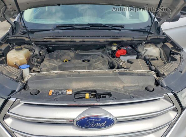 2FMPK4G91GBC33491 2016 FORD EDGE Silver ძრავის განყოფილების ხედი