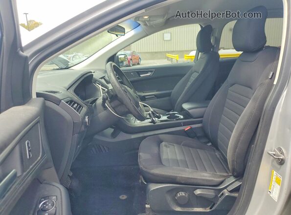 2FMPK4G91GBC33491 2016 FORD EDGE Silver წინა სალონის ხედი