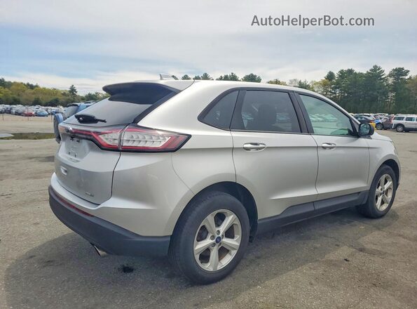 2FMPK4G91GBC33491 2016 FORD EDGE Silver უკანა მარჯვენა