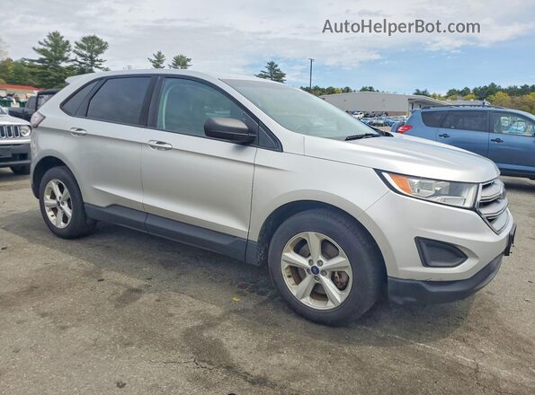 2FMPK4G91GBC33491 2016 FORD EDGE Silver წინა მარჯვენა