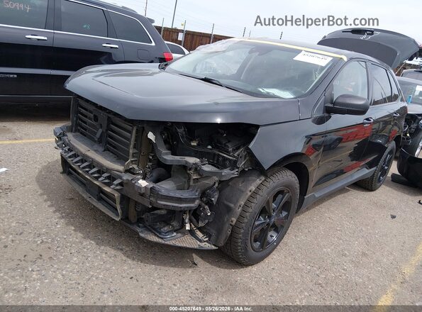 2FMPK4G91KBB43055 2019 FORD EDGE Black Front left