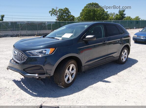 2FMPK4G91RBA28675 2024 FORD EDGE Black Առջևի ձախ երեք քառորդ տեսարան