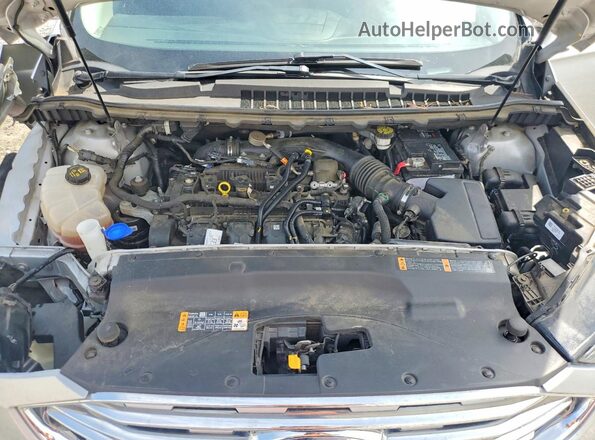 2FMPK4G92KBB30881 2019 FORD EDGE Silver Rear interior view