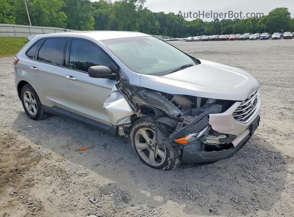 2FMPK4G92KBB30881 2019 FORD EDGE Silver Front right